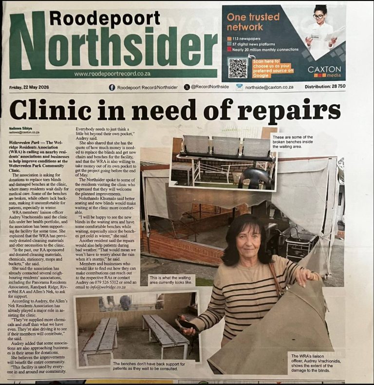 Clinic in need of repairs